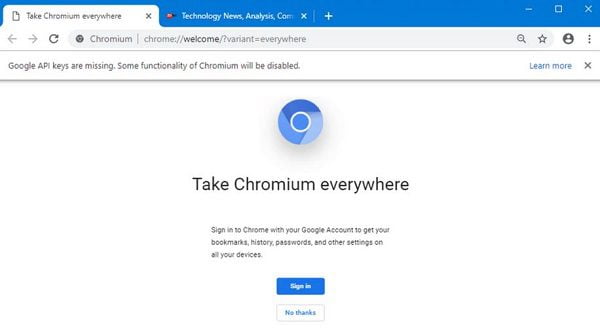 Download Chromium offline installer Terbaru