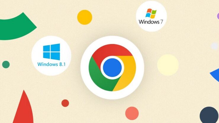 Google Chrome Hentikan Dukungan Untuk Windows 7 dan 8.1