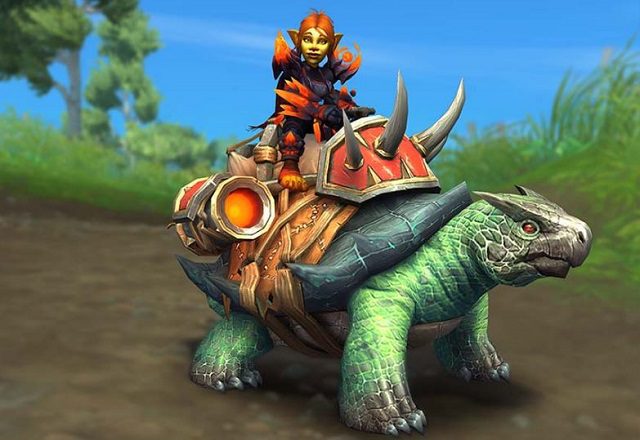 World of Warcraft Savage Green Battle Turtle