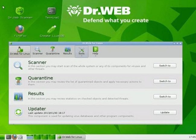 Dr.Web LiveDisk Terbaru