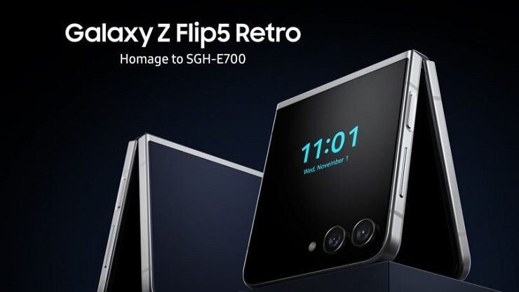 Samsung Rilis Galaxy Z Flip5 Retro: Nostalgia Ponsel Lipat